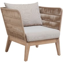 Beige Velma Rope Outdoor Armchair
